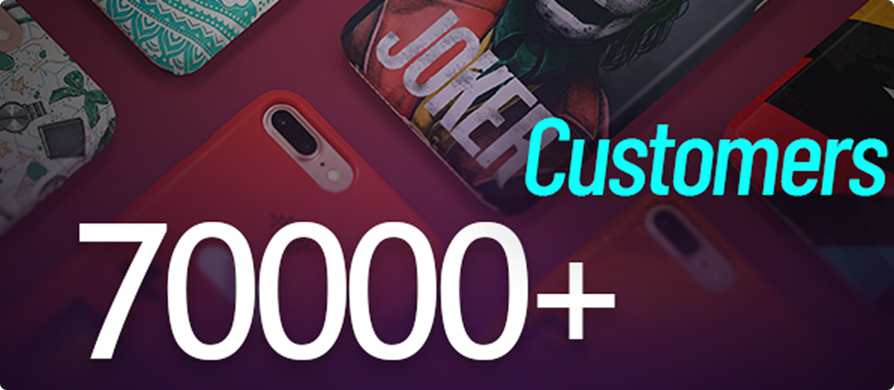 70000+ Customers